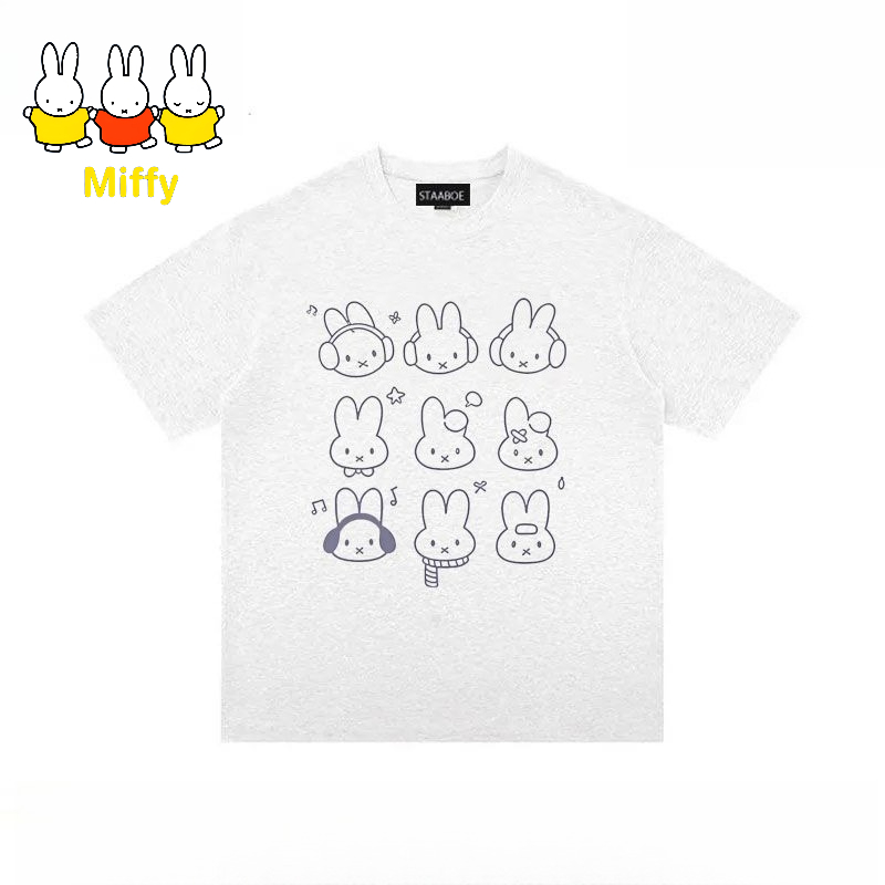Summer Away Clothing - Kawaii Miffy T-shirt Cute Cartoon Miffy