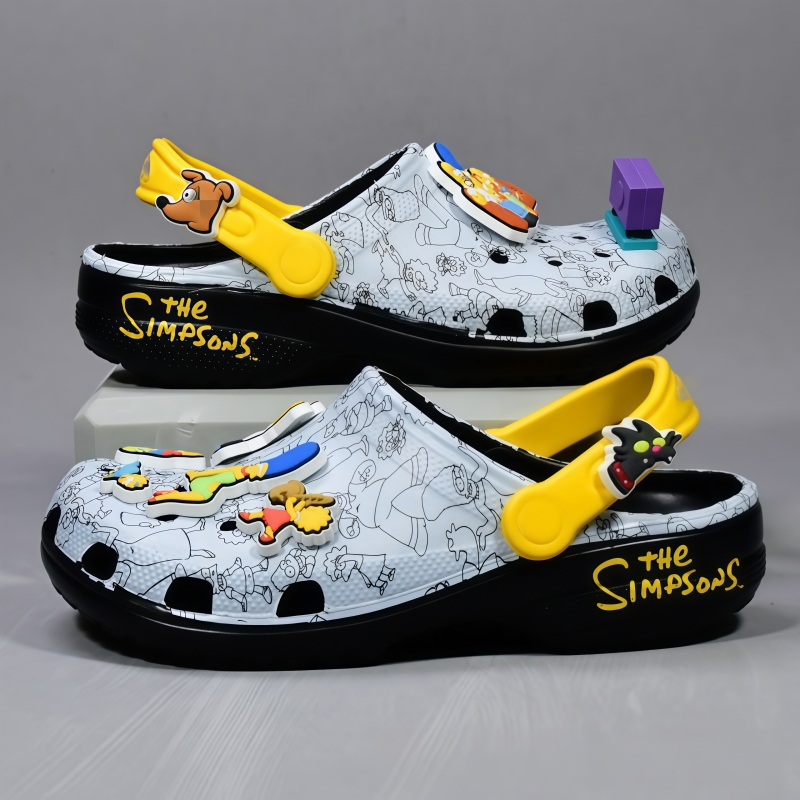 Summer Away Clothing - Cartoon anime The Simpsons sandals cute