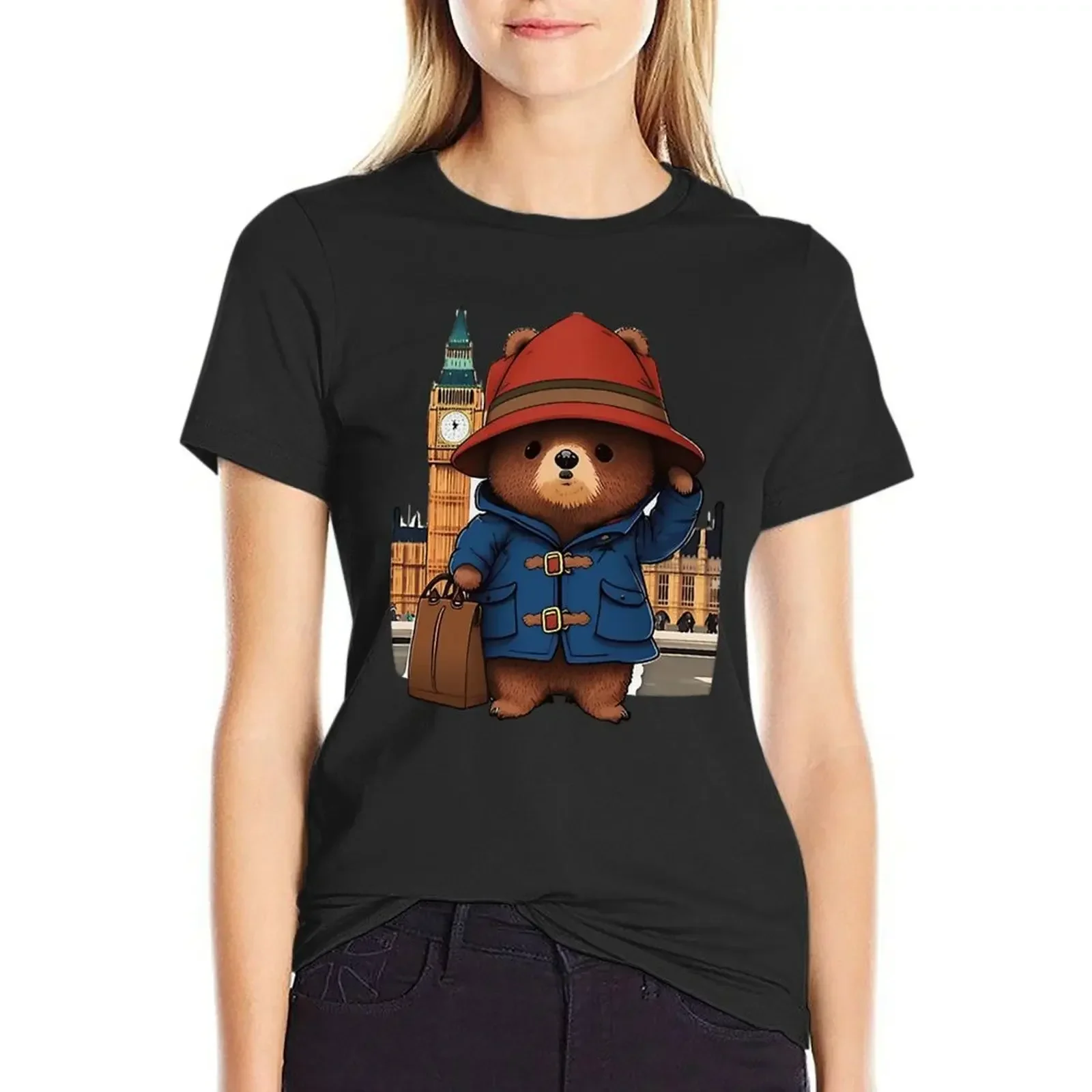 Summer Clothing London - Paddington Bear in London Summer T-Shirt