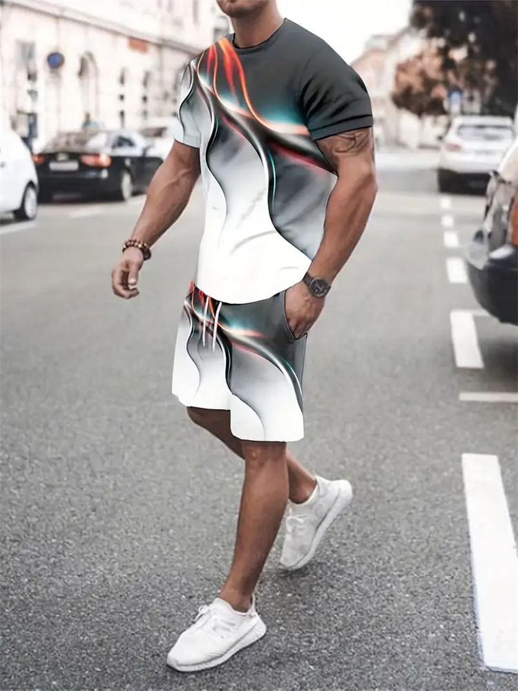 Men Women Gradient Texture T-s - Summer Clothing Styles recension och pris