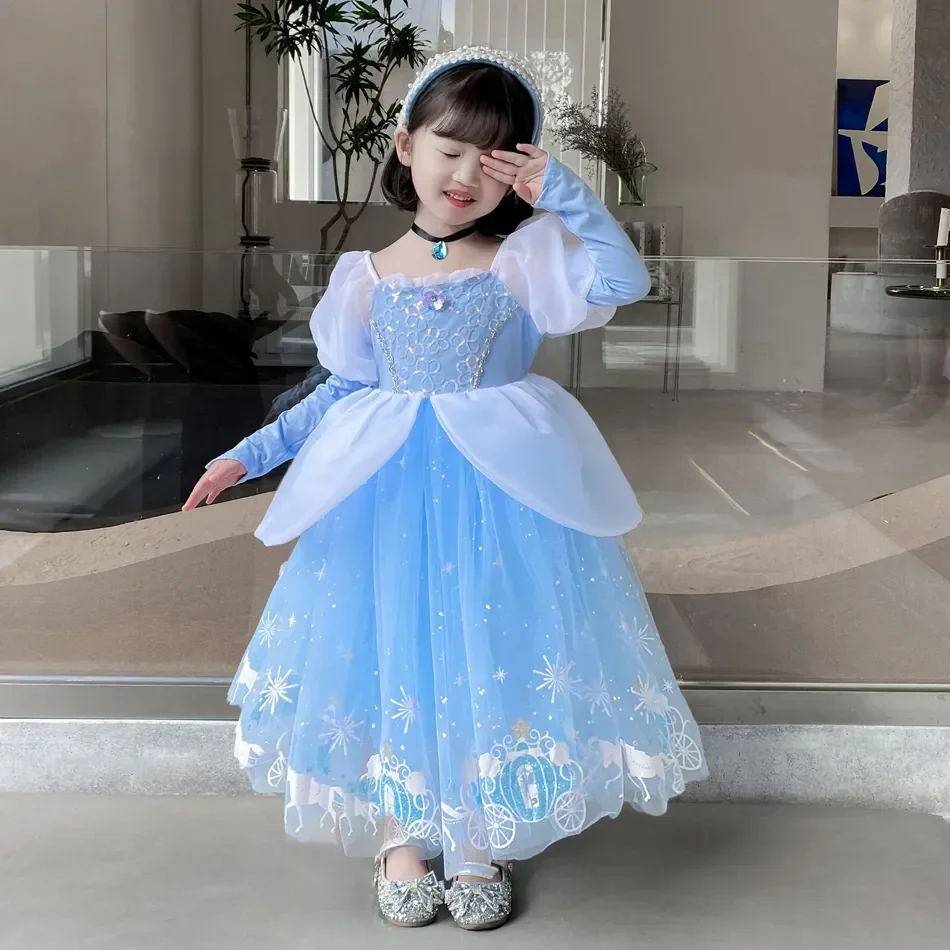 Cinderella Princess Cosplay Dr - Summer Clothing For Kids Girls recension och pris