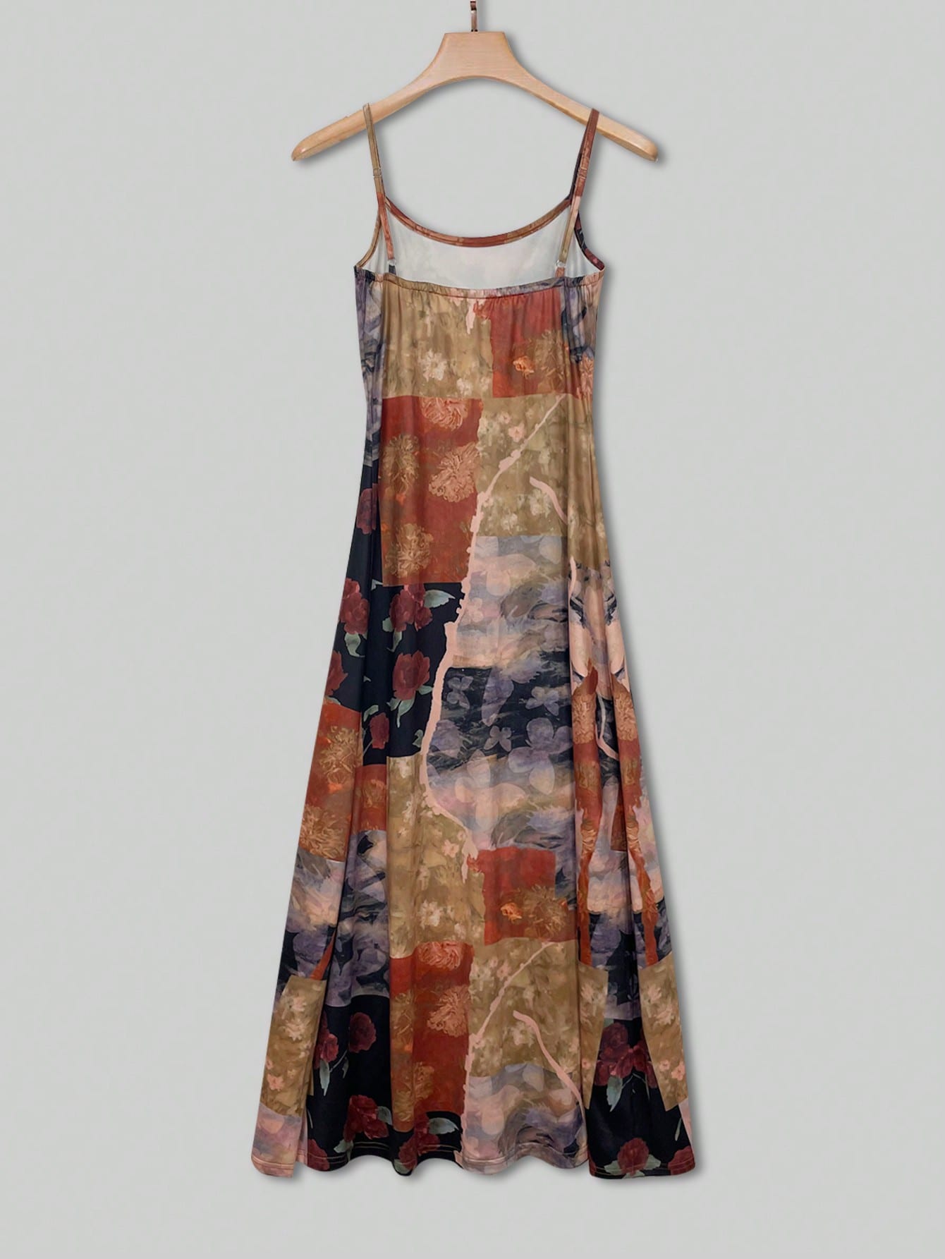 Women's Vintage Patchwork Flor - Sundress Midi Floral recension och pris