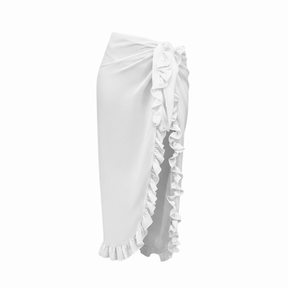 Wrap Scarf Ruffle Design Saron - Sarong Pareo Wrap recension och pris