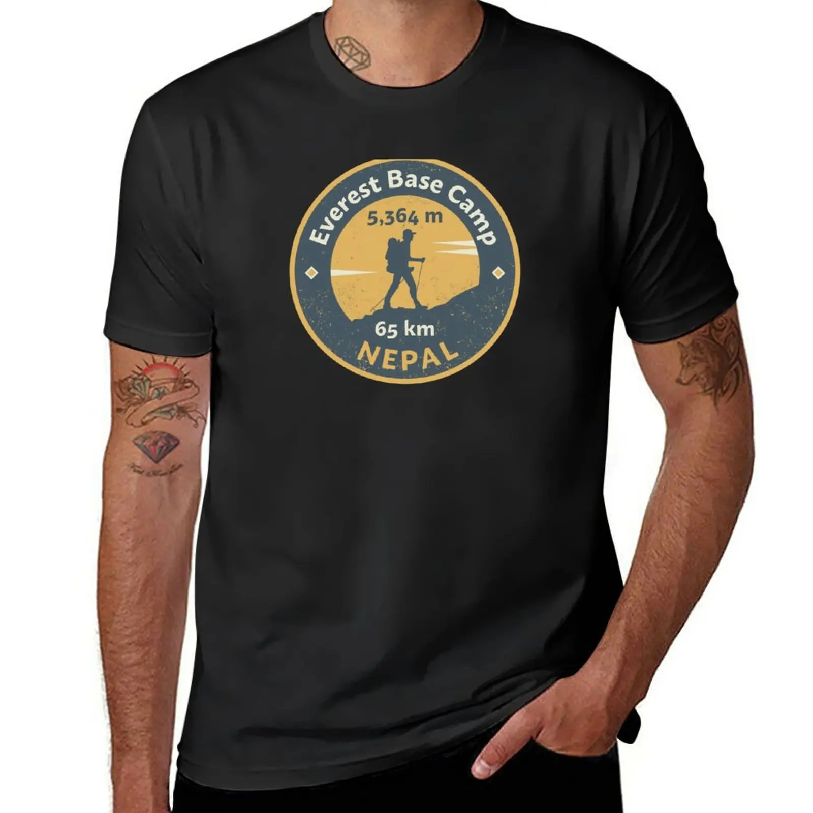 Crewneck Short Sleeve T Shirts - Summer Everest Clothing recension och pris