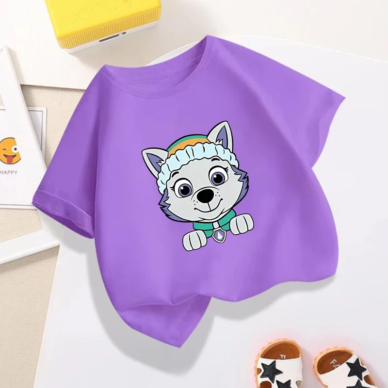 Paw Patrols Series T-Shirt Pur - Summer Everest Clothing recension och pris