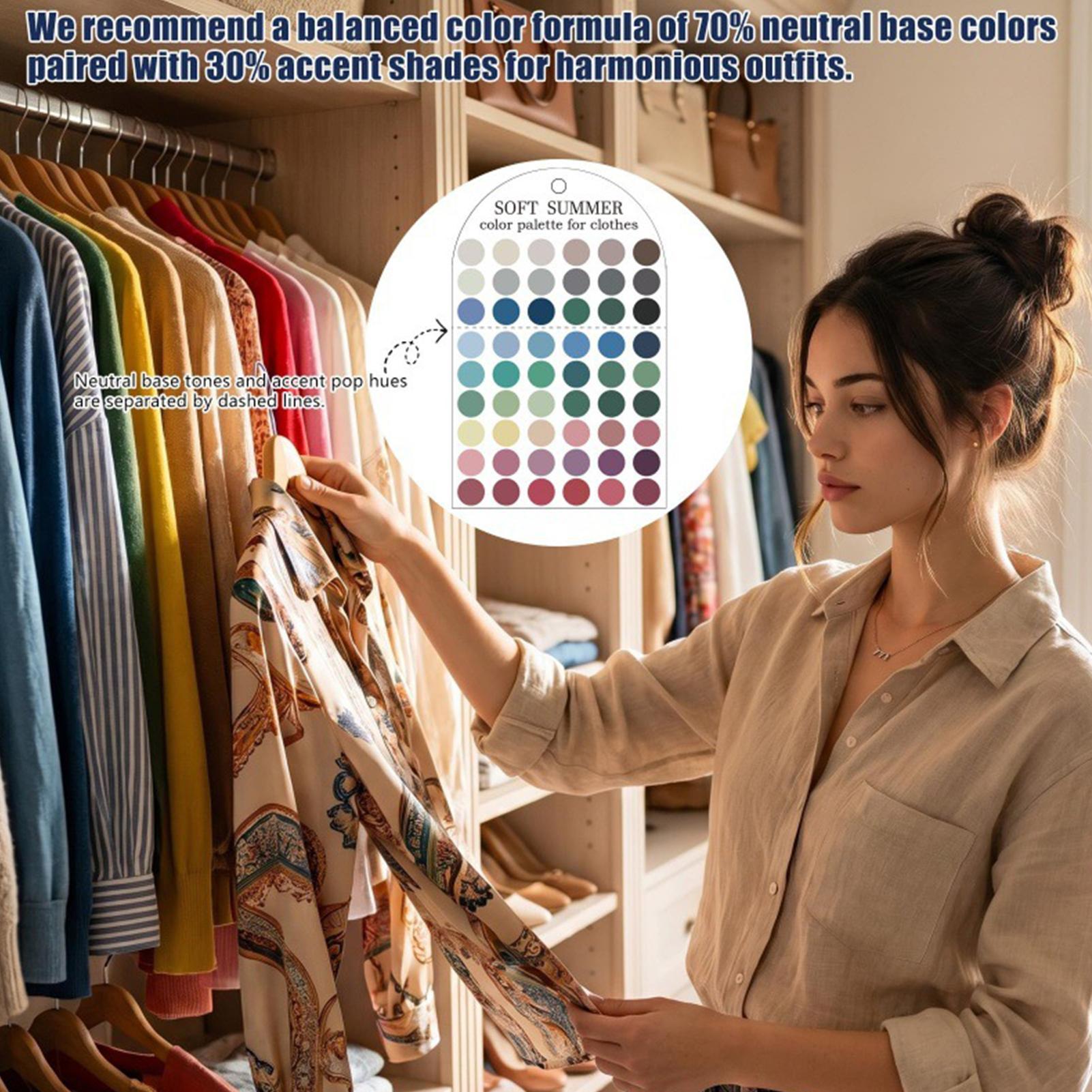 2Pcs Soft Summer Color Palette - Summer Clothing Guide recension och pris