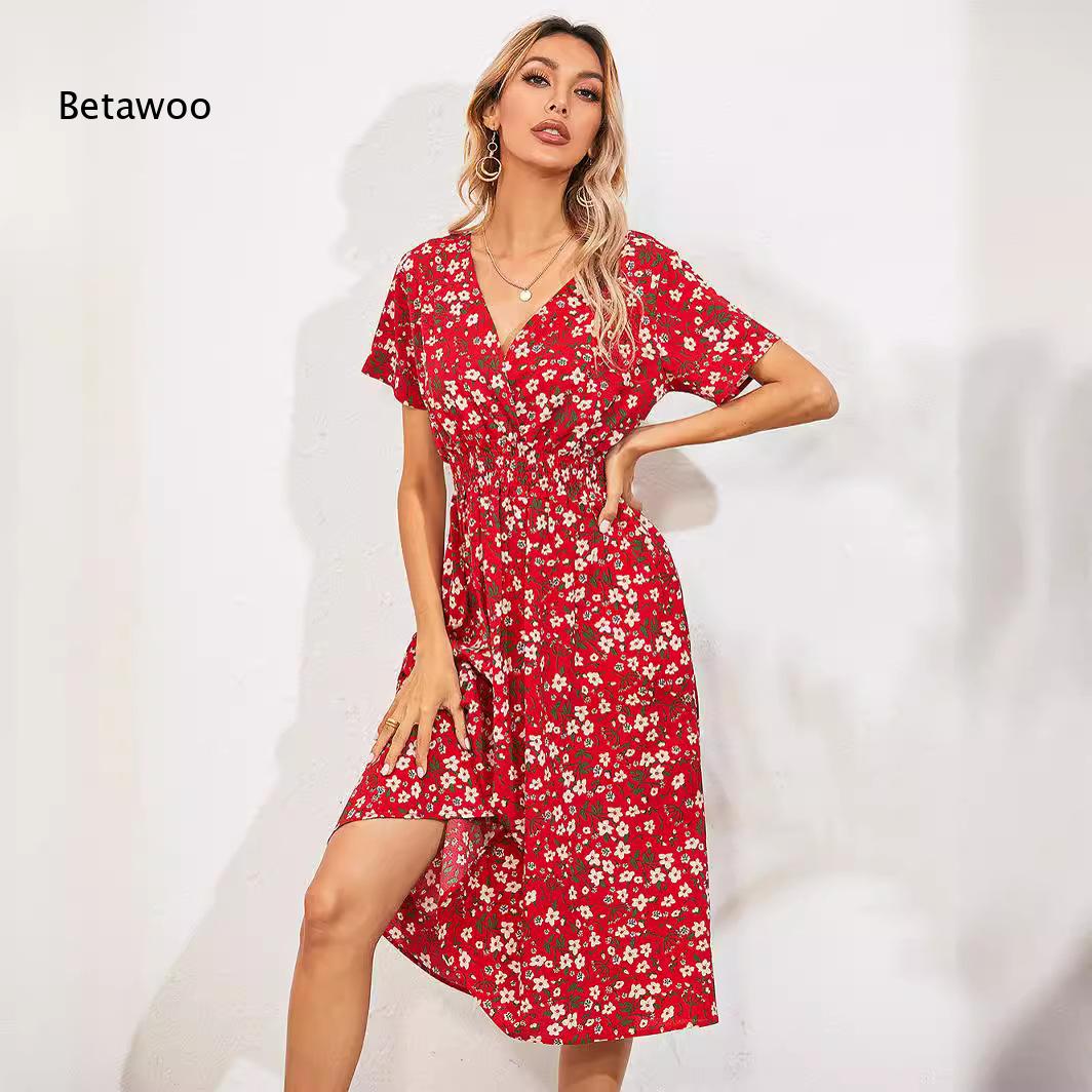 Ditsy Floral Midi Sundress Lad - Sundress Midi Floral recension och pris