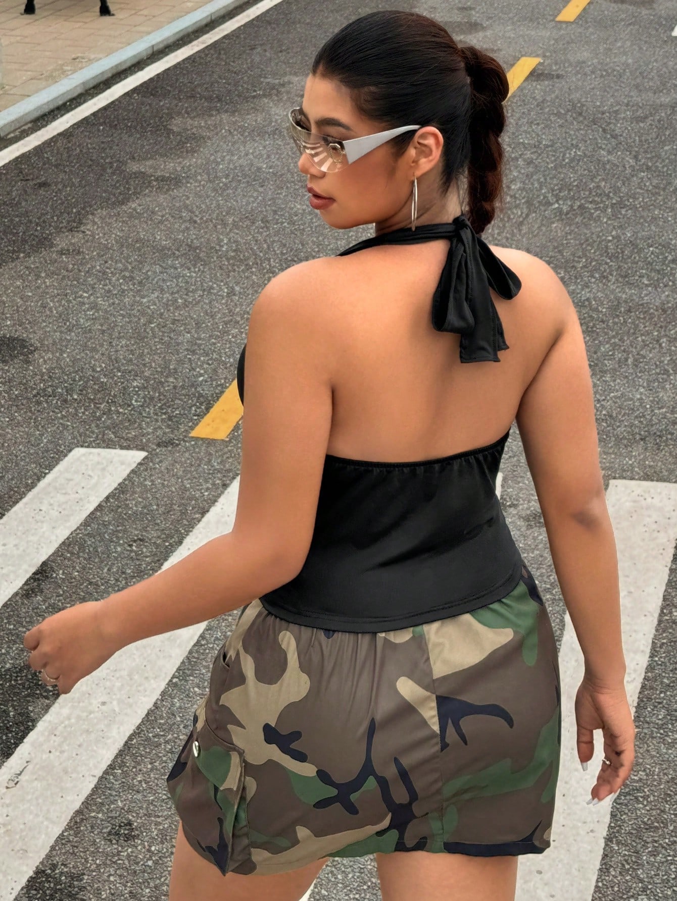 New Fashion Solid Color Plus S - Summer Clothing Clearance recension och pris