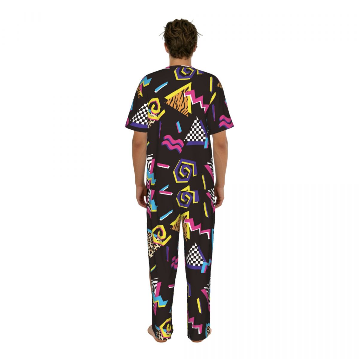 Men Pajamas Suit Short Sleeved - Summer Clothing Styles recension och pris