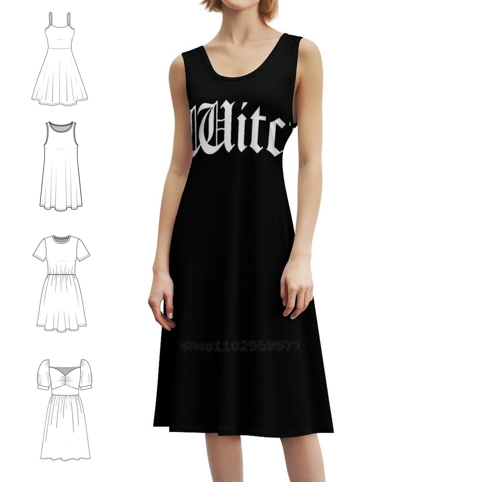 Witch Bohemian Sleeveless Dres - Summer Clothing Vacation recension och pris