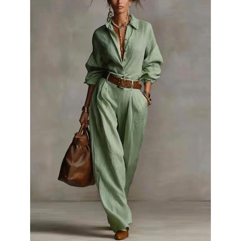 Spring Summer Temperament Soli - Summer Clothing Men Linen recension och pris