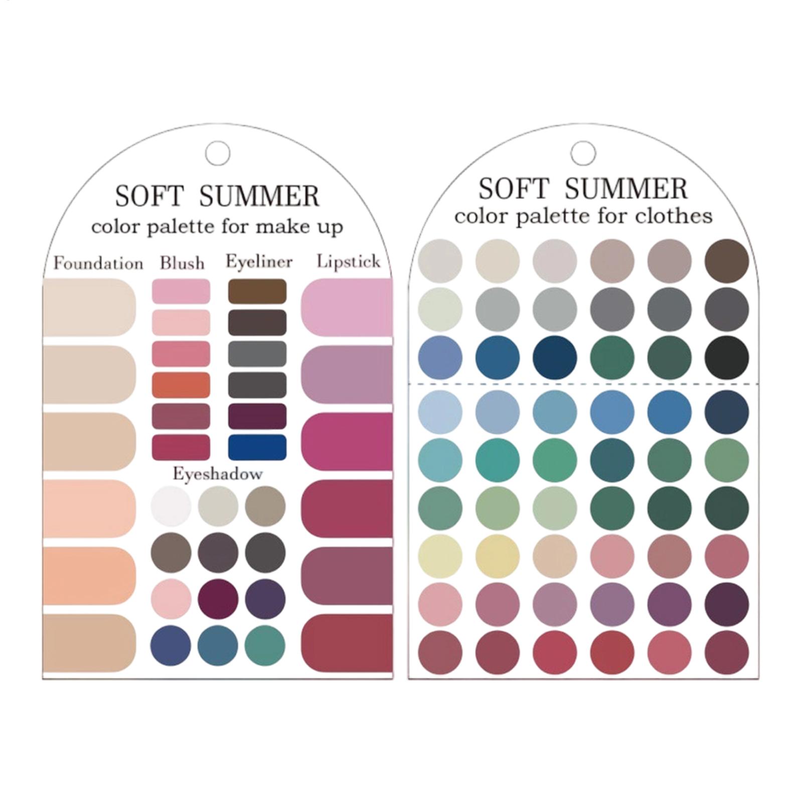 2 Pieces Acrylic Seasonal Pale - Summer Clothing Guide recension och pris