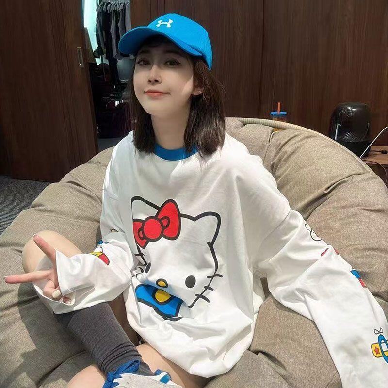 Long-Sleeved Hello Kitty Summe - Summer Clothing Usa recension och pris