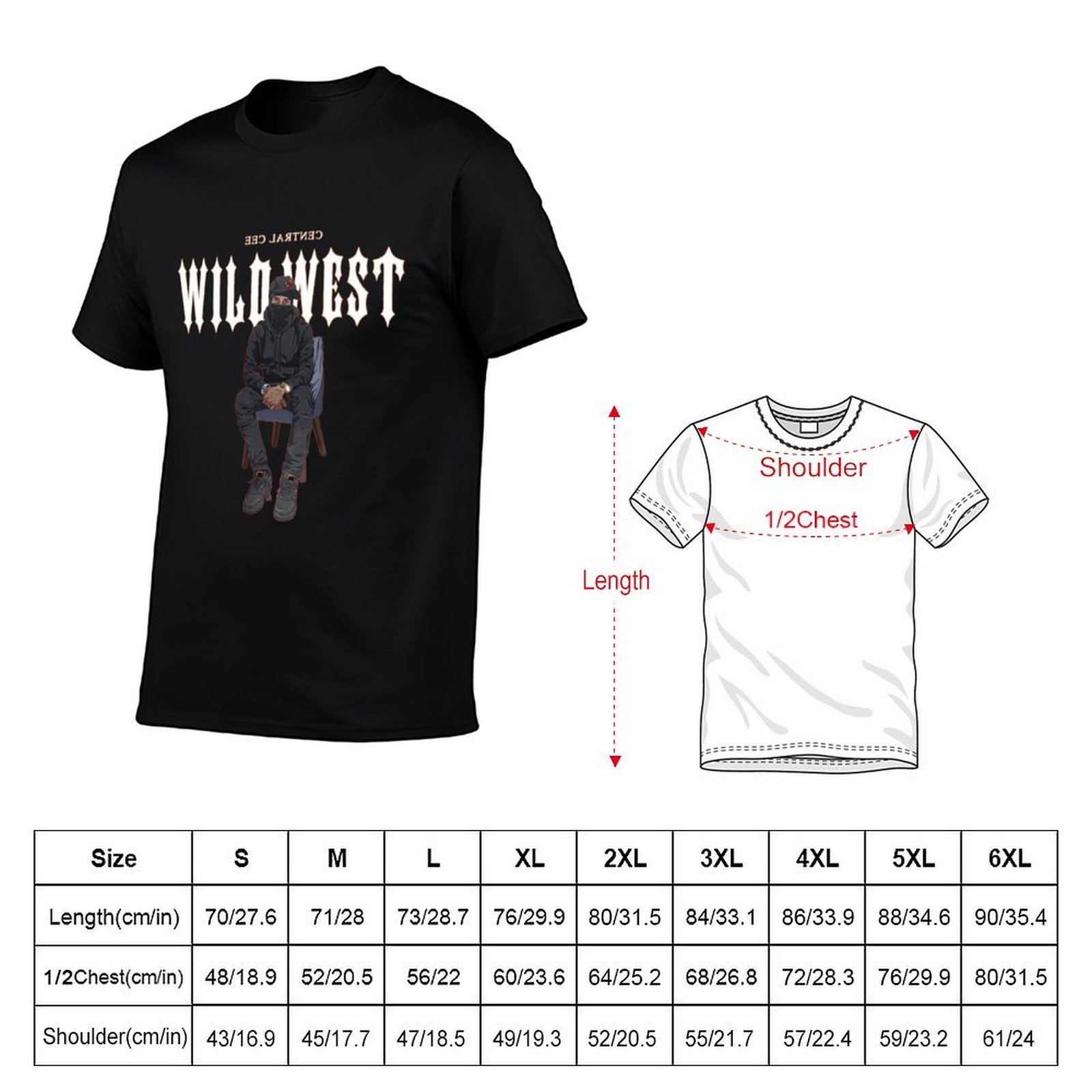 central cee, Rap, Wild West, D - Summer Clothing London recension och pris