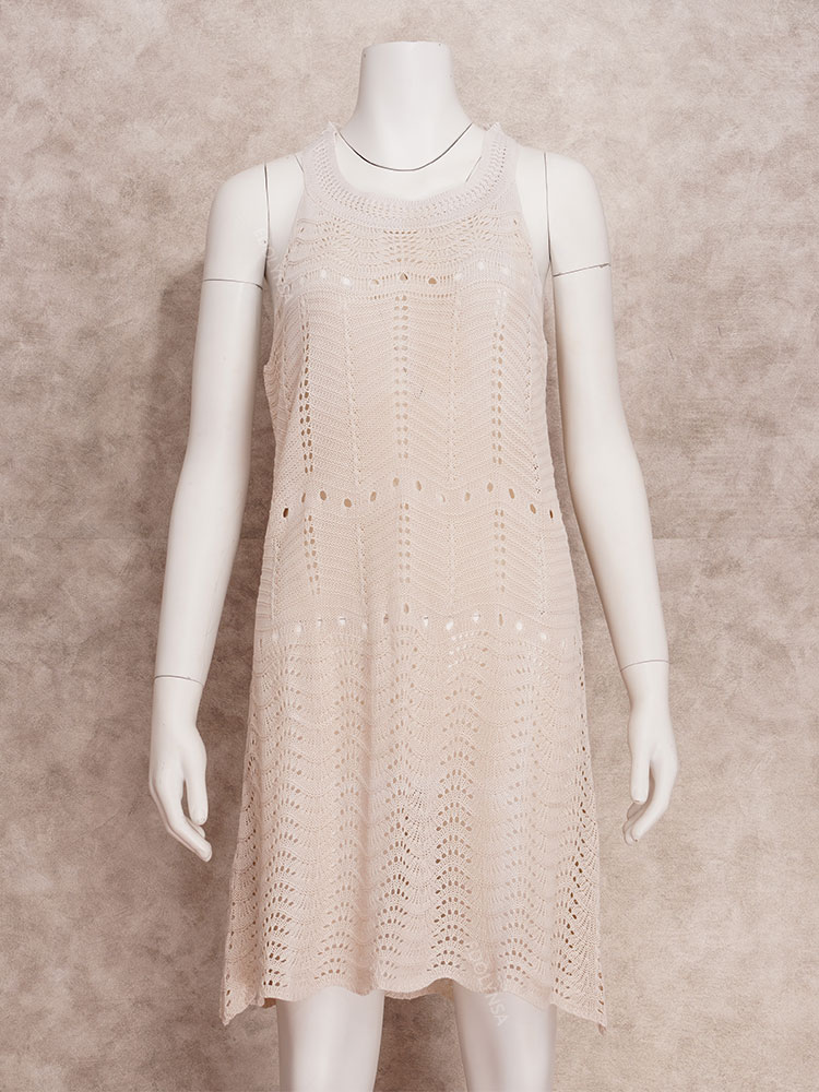 Pareo Cover Up Solid Mesh Knit - Sarong Pareo Wrap recension och pris