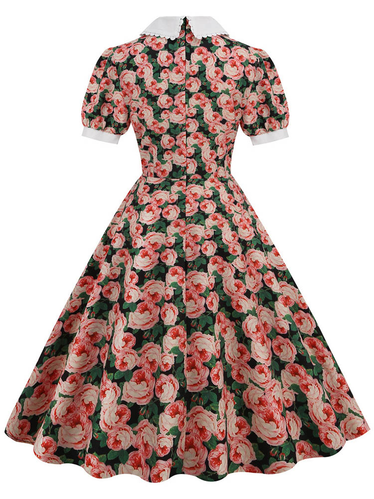 S~3XL  Women Midi Dress Floral - Sundress Midi Floral recension och pris
