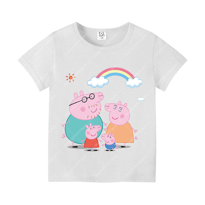 Kids Girl Cute Cotton T-shirt  - Summer Clothing For Kids Girls recension och pris