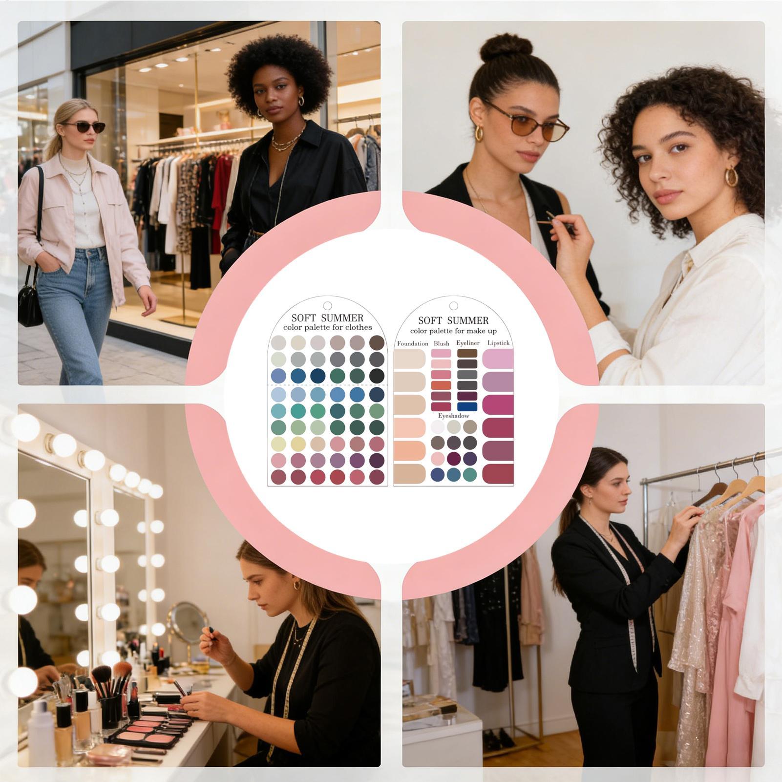 Soft Summer Color Palette Card - Summer Clothing Guide recension och pris