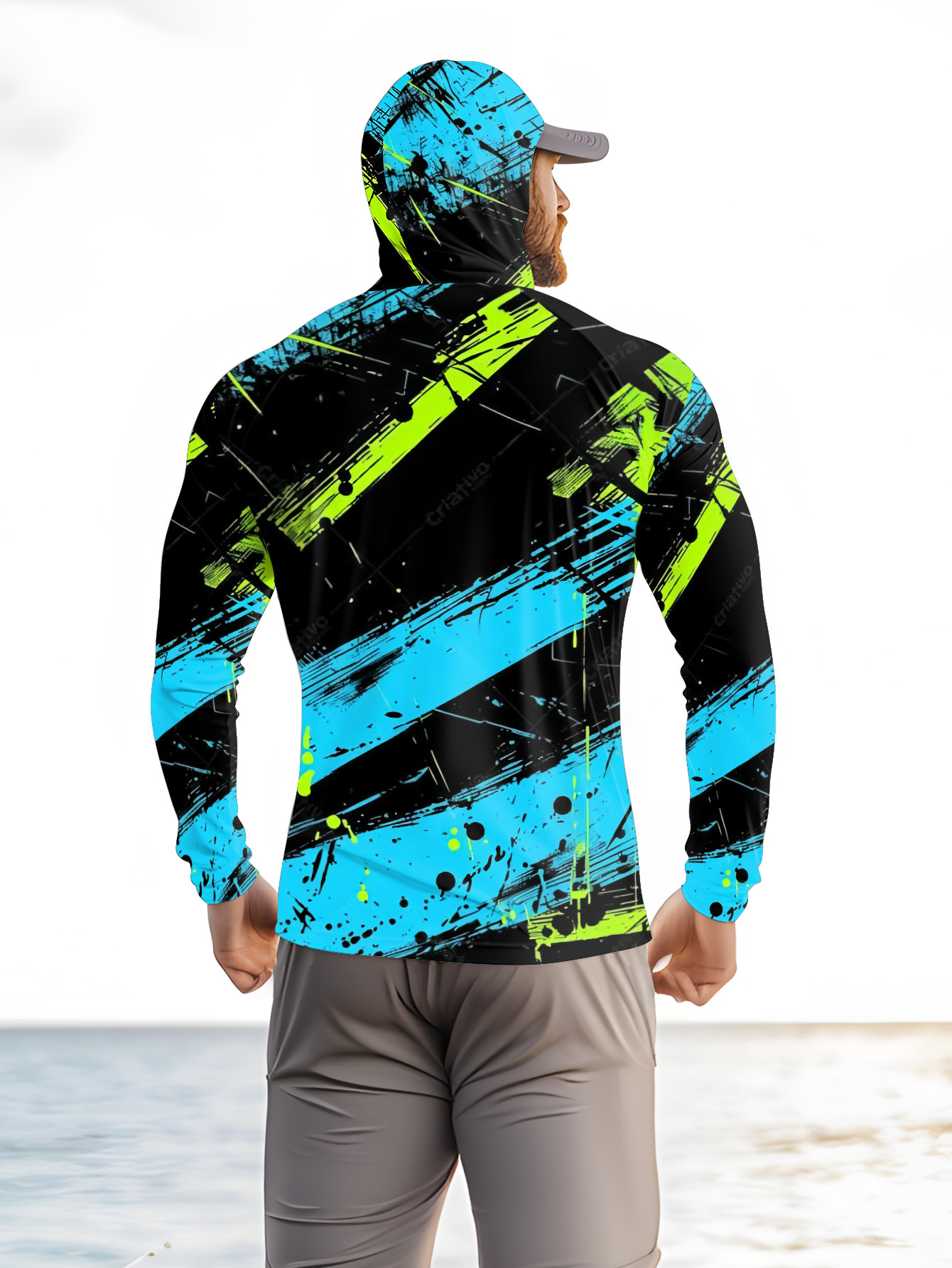 Fishing Hoodie Men Long Sleeve - Summer Clothing Usa recension och pris