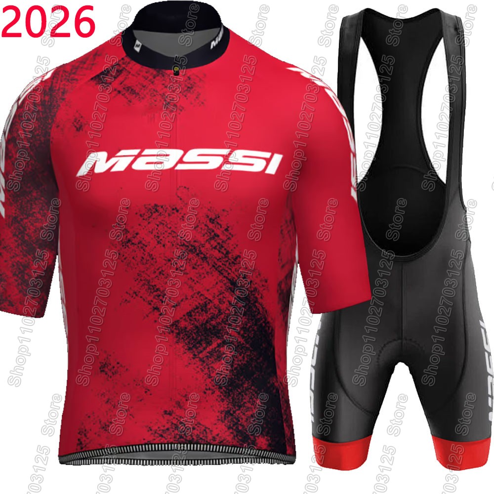 Massi 2026 Team Cycling Jersey - Summer Clothing In Spanish recension och pris