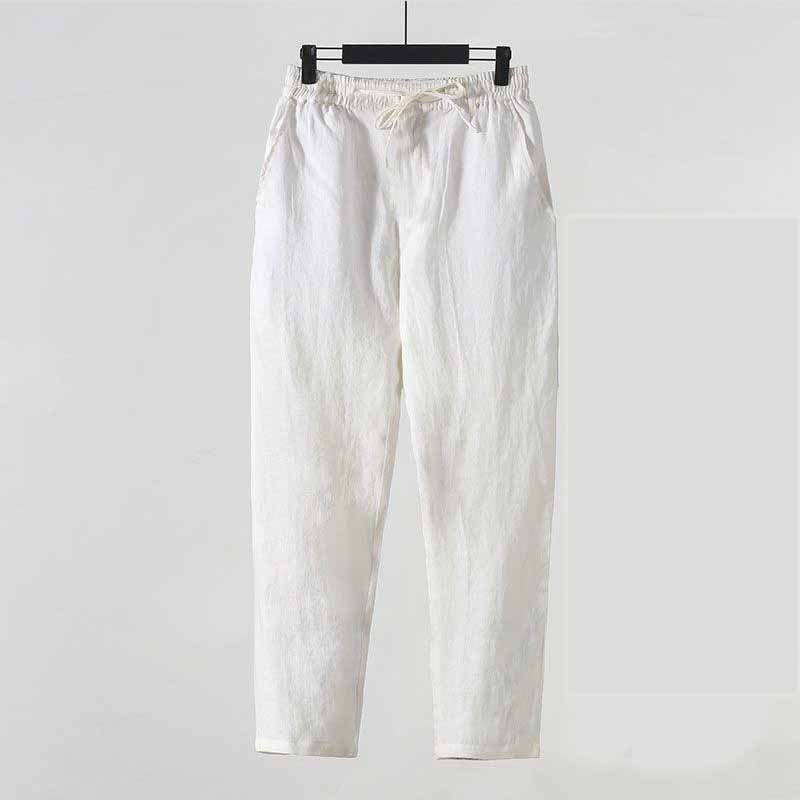 Summer Chinese Style Straight  - Summer Clothing Men Linen recension och pris