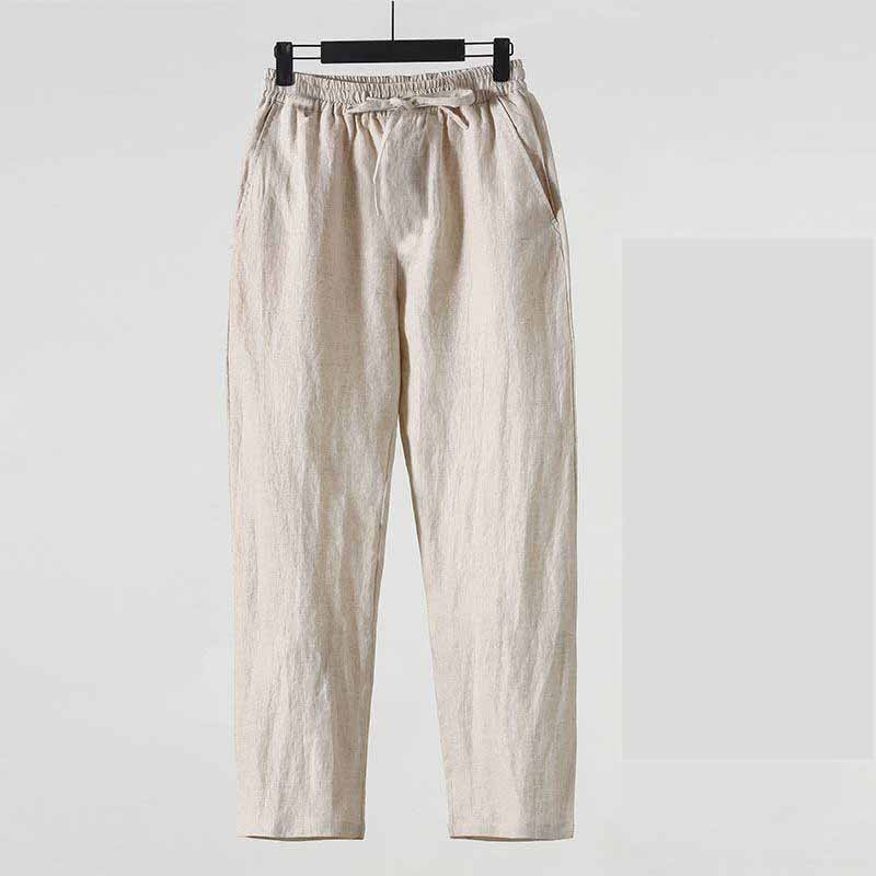 Summer Chinese Style Straight  - Summer Clothing Men Linen recension och pris