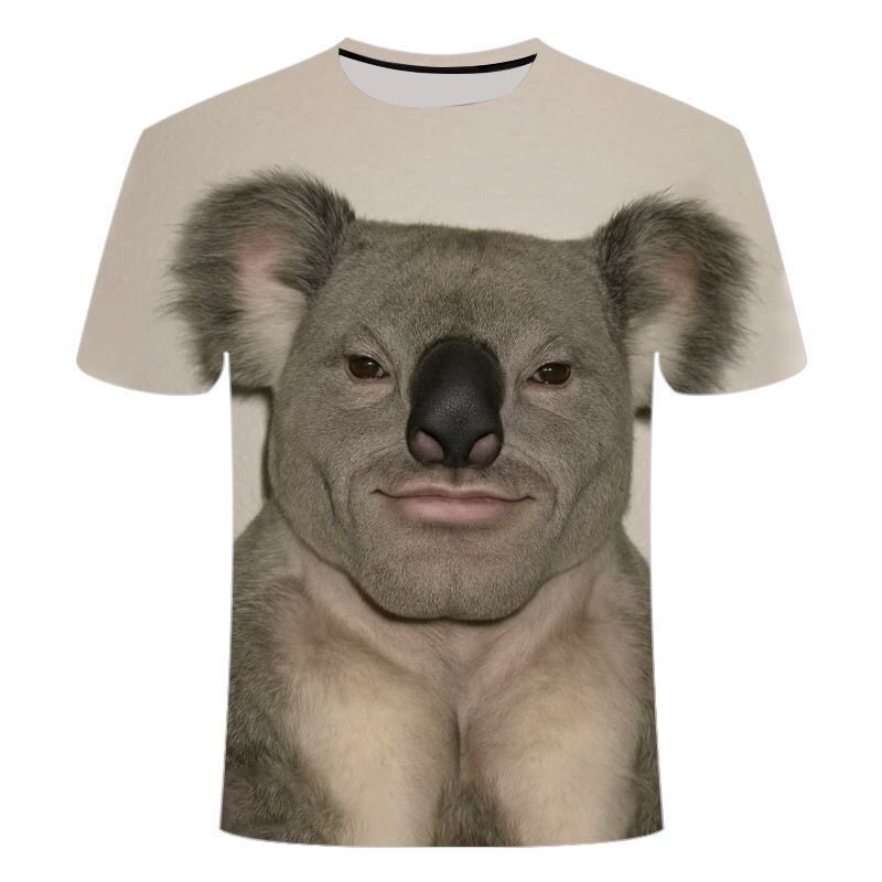 Funny Meme Monkey 3D Printed T - Summer Clothing Teens recension och pris