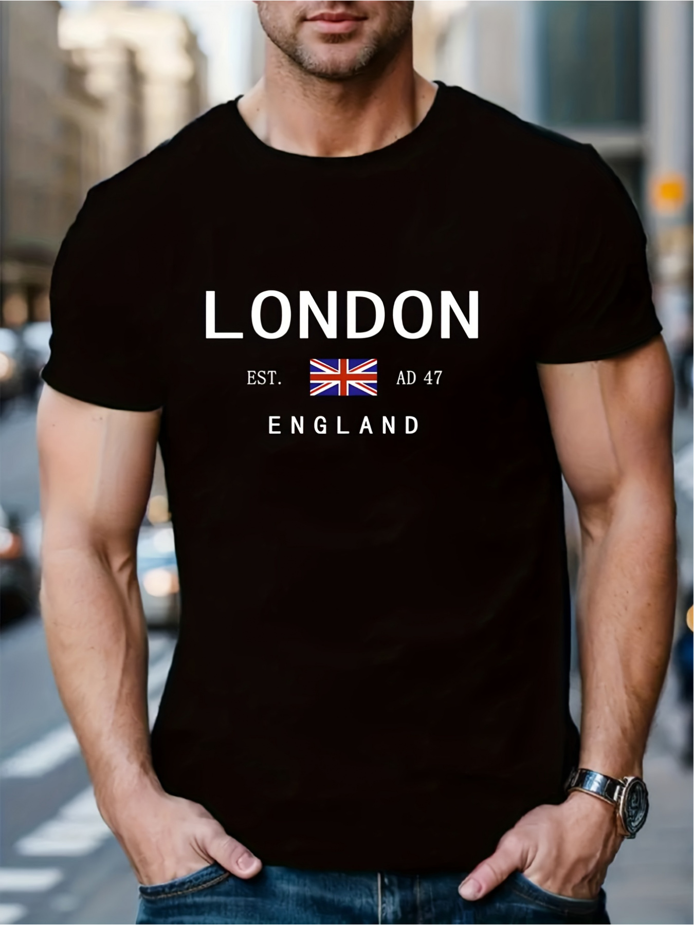 London ENGLAND Print Men Women - Summer Clothing London recension och pris