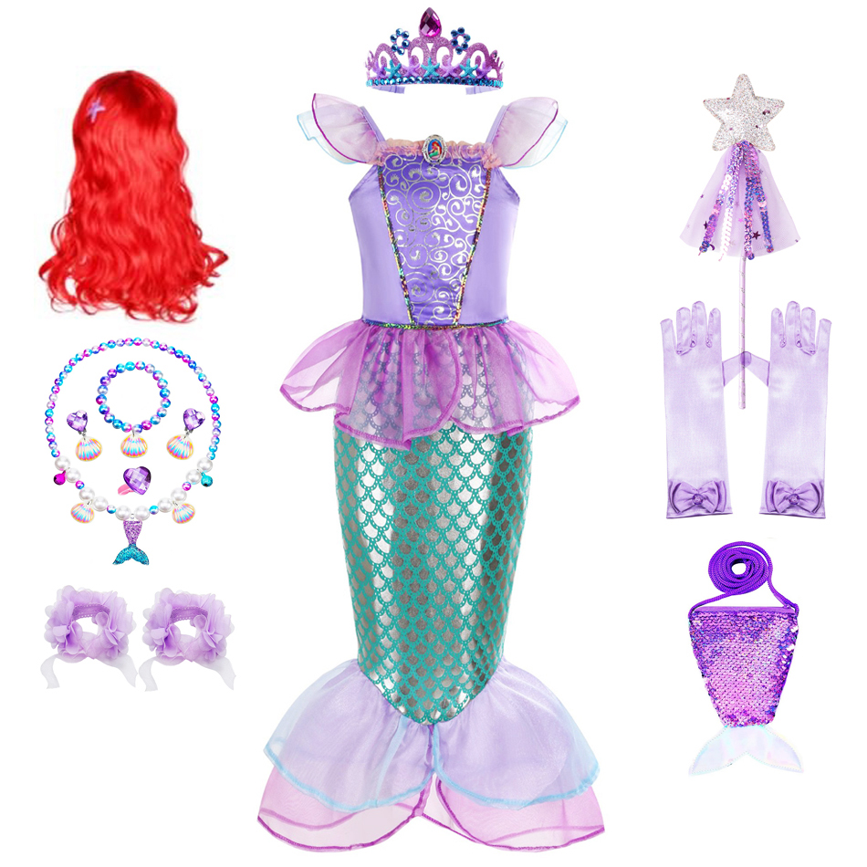 Mermaid Costume For Girls Hall - Summer Clothing For Kids Girls recension och pris