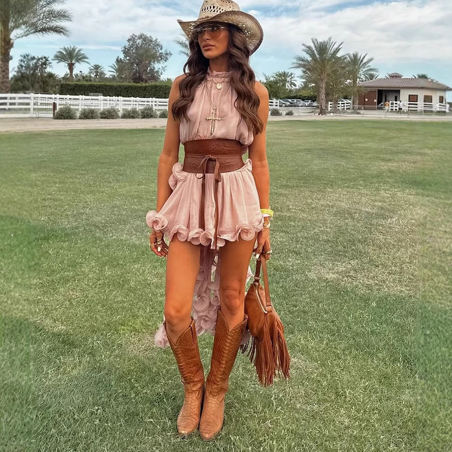 New Summer Chiffon Ruffled Sle - Summer Clothing Vacation recension och pris