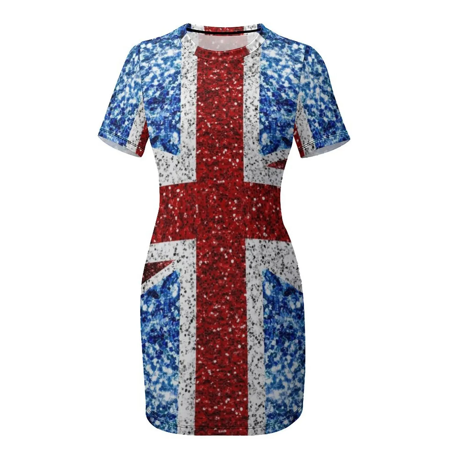 Customization UK flag red blue - Summer Clothing Women Uk recension och pris