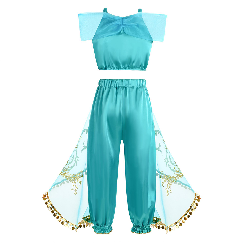 Girls Jasmine Fantasy Costume  - Summer Clothing For Kids Girls recension och pris