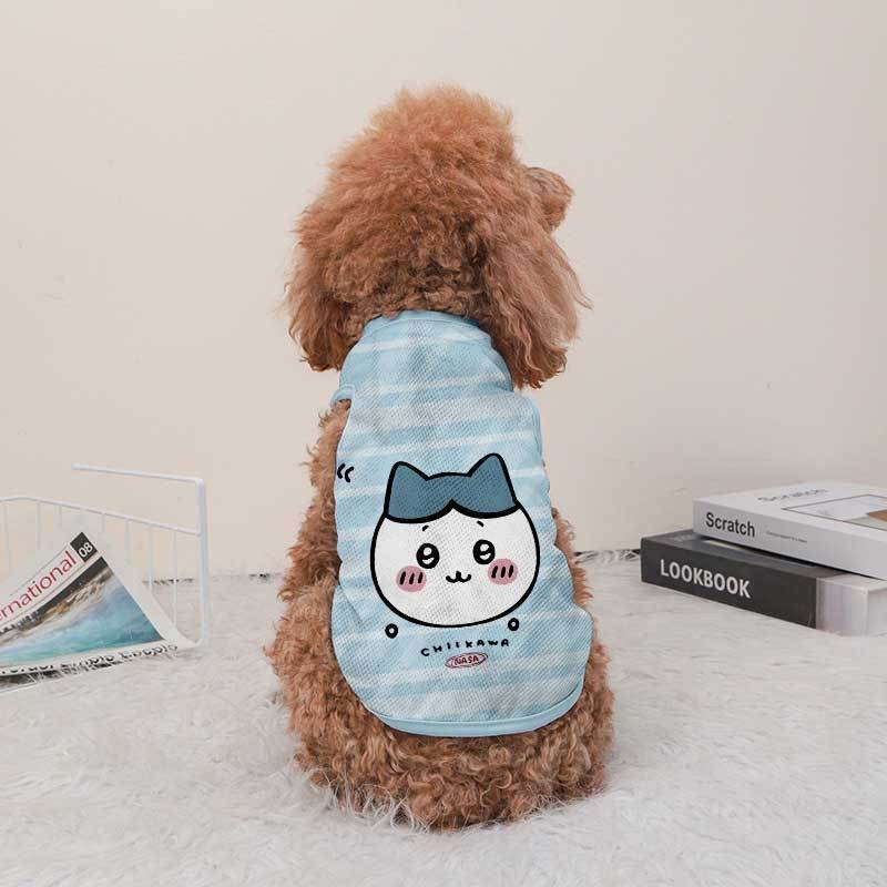 Kawaii Chiikawa Striped Pet Ve - Summer Away Clothing recension och pris