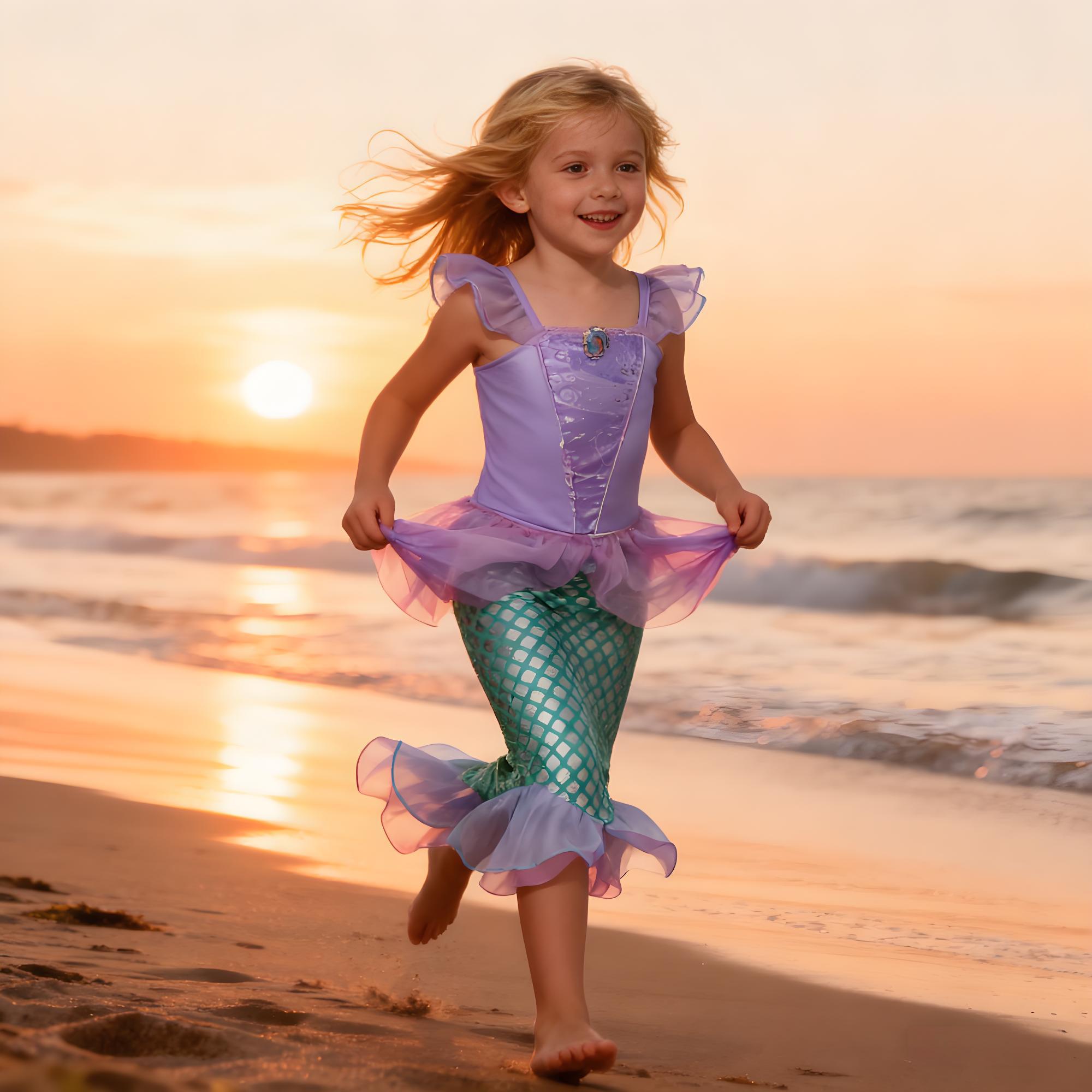 Summer Mermaid Birthday Party  - Summer Clothing For Kids Girls recension och pris