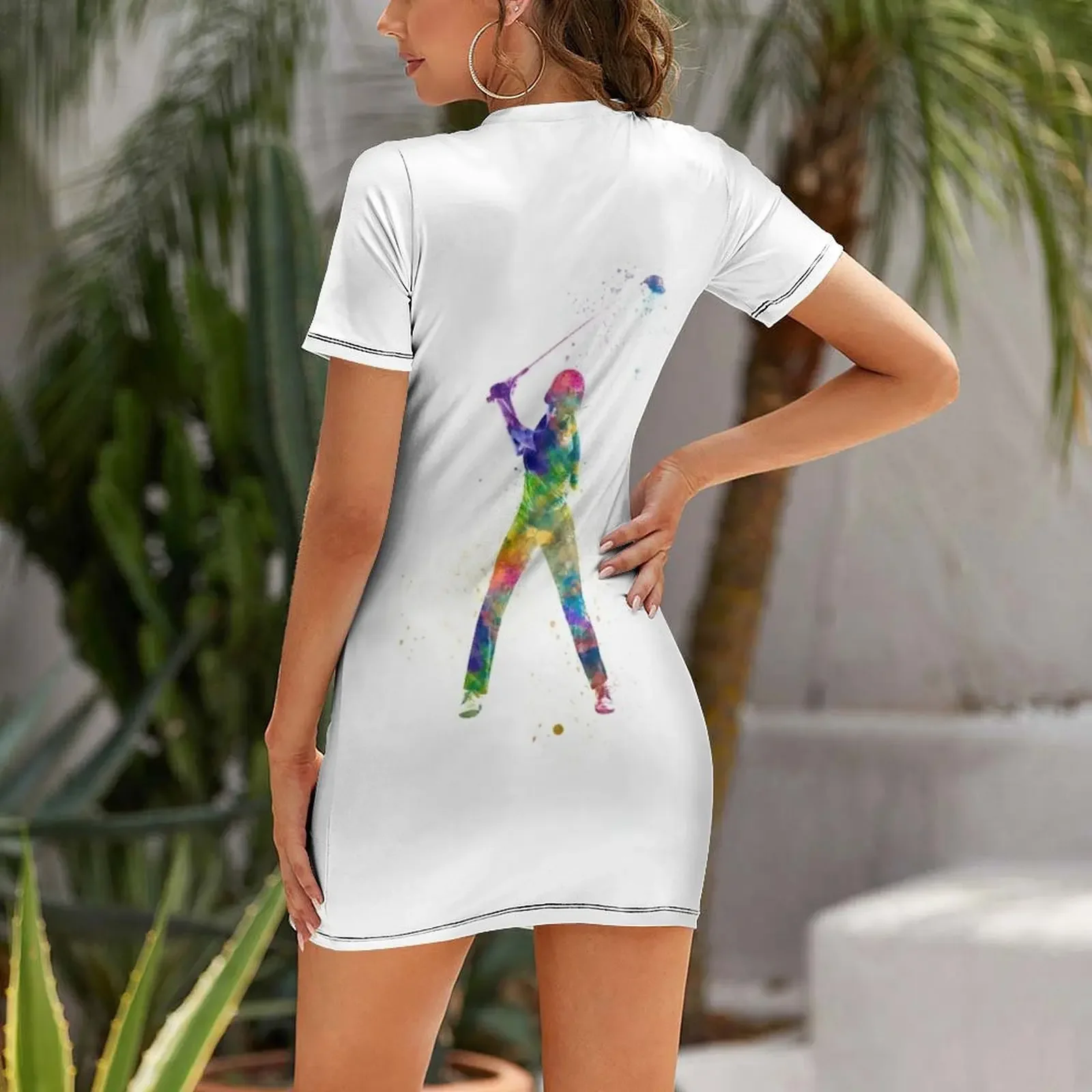 Golf player in watercolor Shor - Summer Clothing Trends For Women 2026 recension och pris