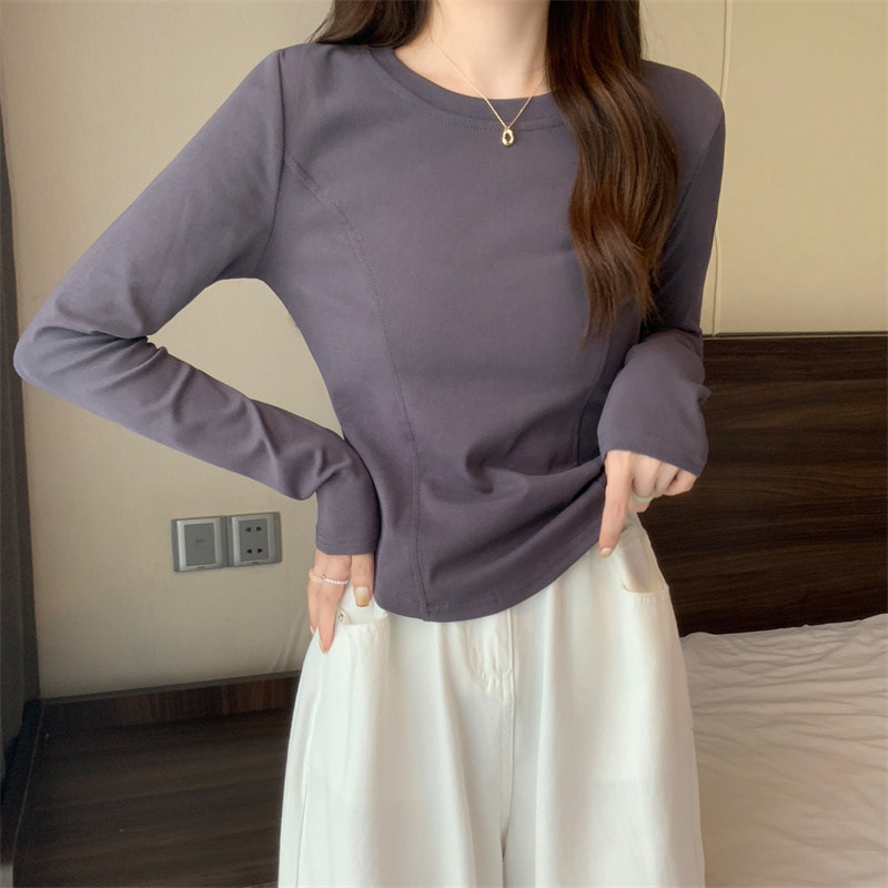 Women Slim-fit Long-sleeve Bas - Summer Clothing Teens recension och pris