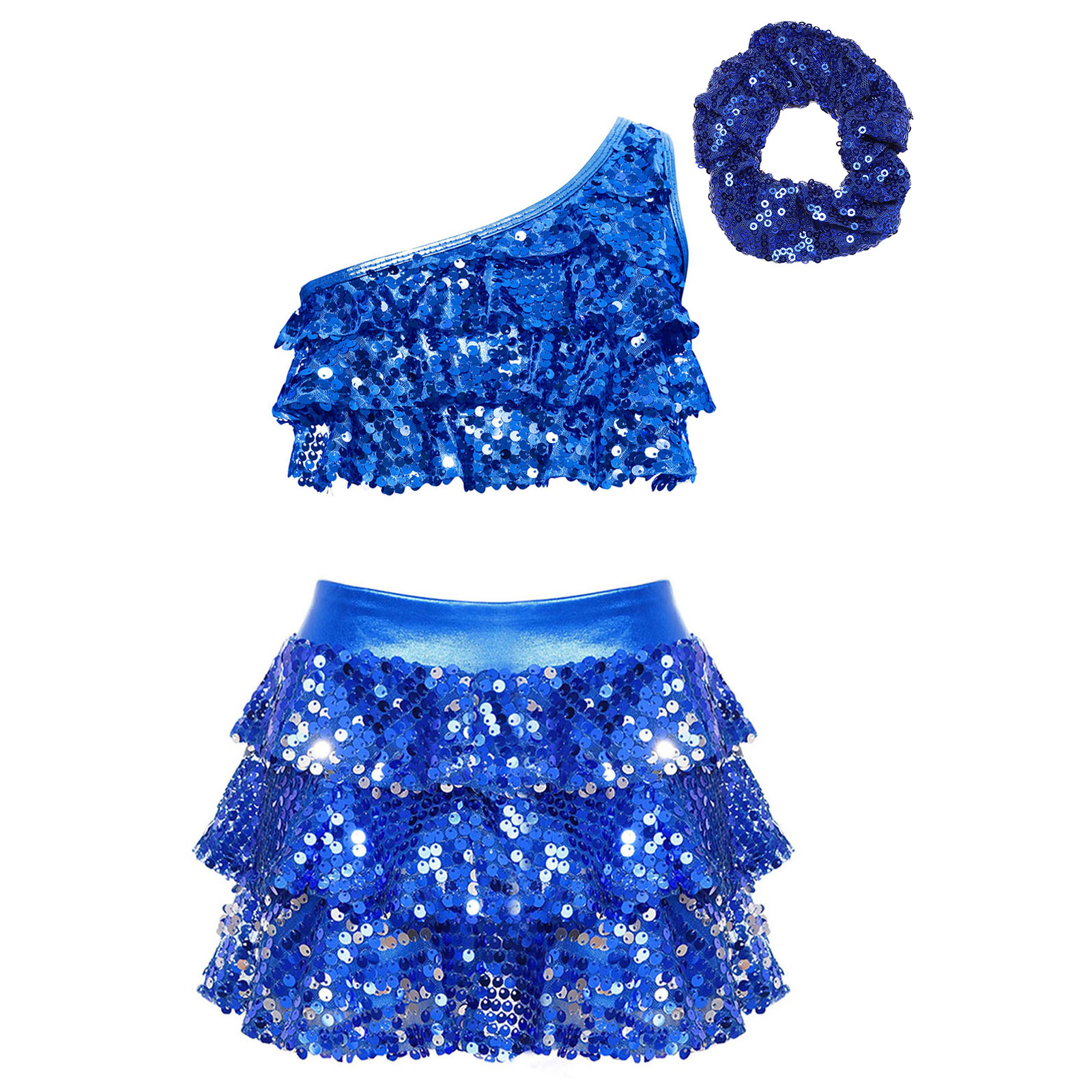 Kids Girls Shiny Sequins Latin - Summer Clothing For Kids Girls recension och pris