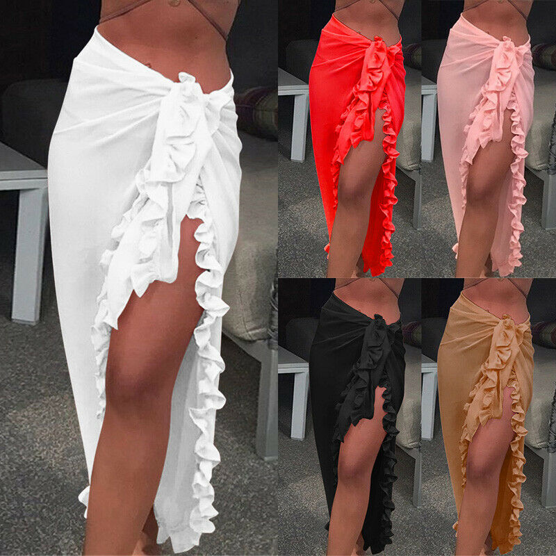 Women Sexy Sheer Bikini Cover  - Sarong Pareo Wrap recension och pris