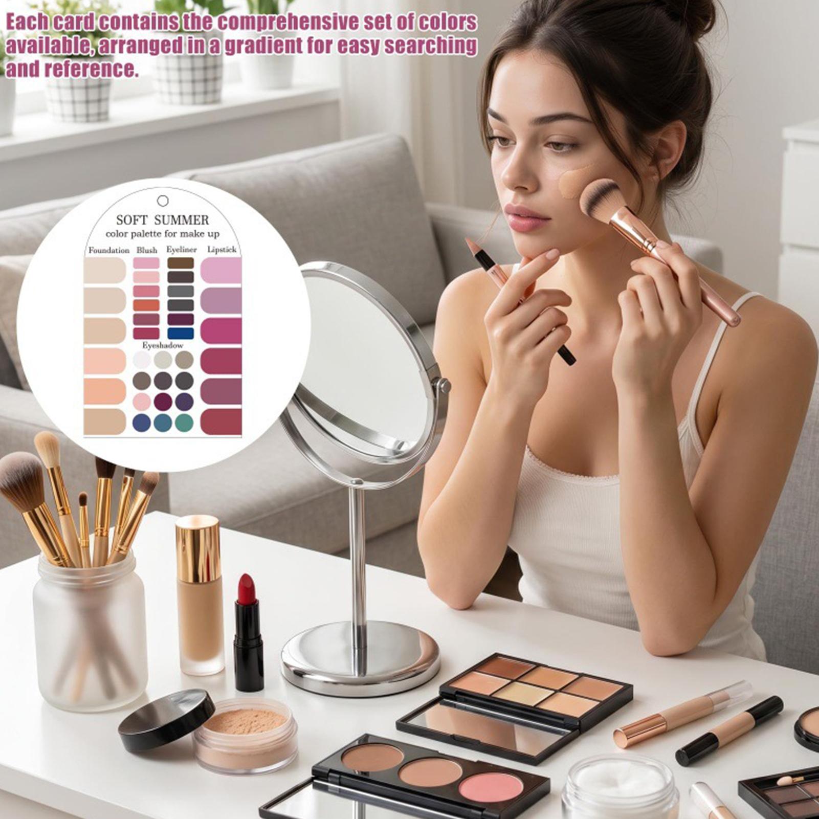 Summer Color Palette Card 2PCS - Summer Clothing Guide recension och pris